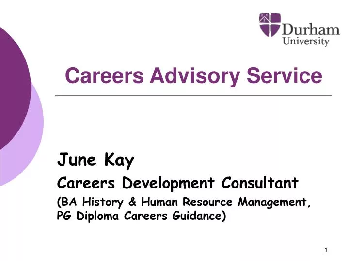 careers advisory service