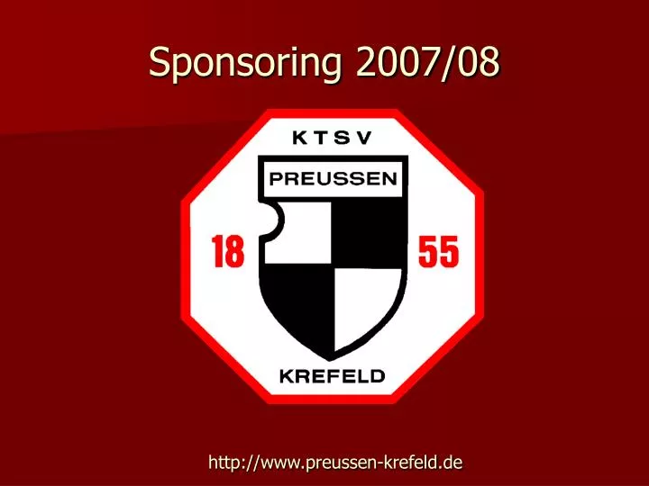 sponsoring 2007 08
