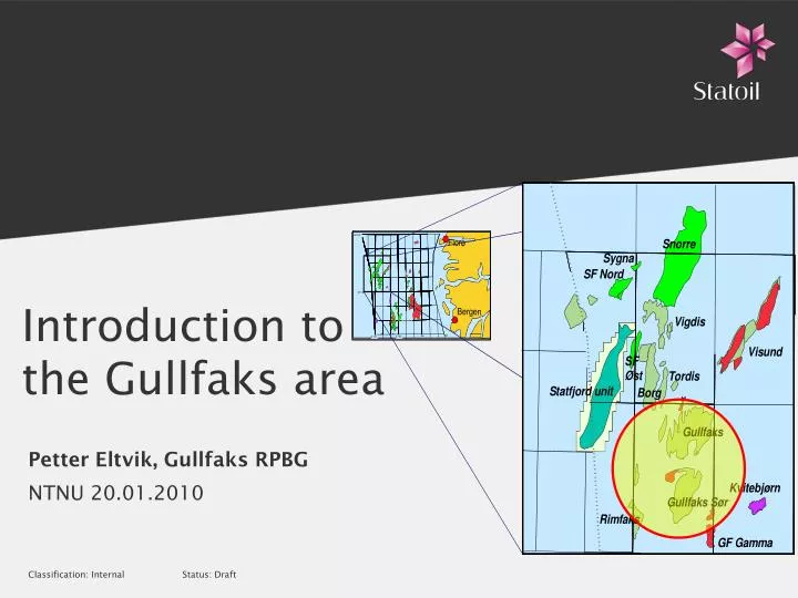 introduction to the gullfaks area
