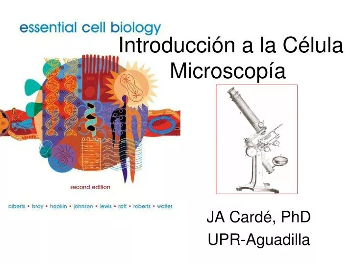 introducci n a la c lula microscop a