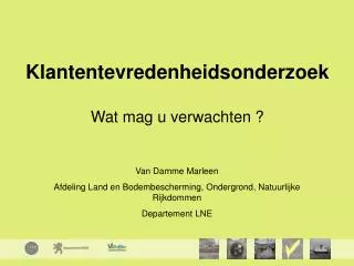 klantentevredenheidsonderzoek