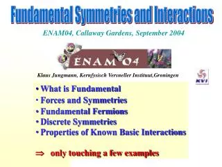 ENAM04, Callaway Gardens , September 2004