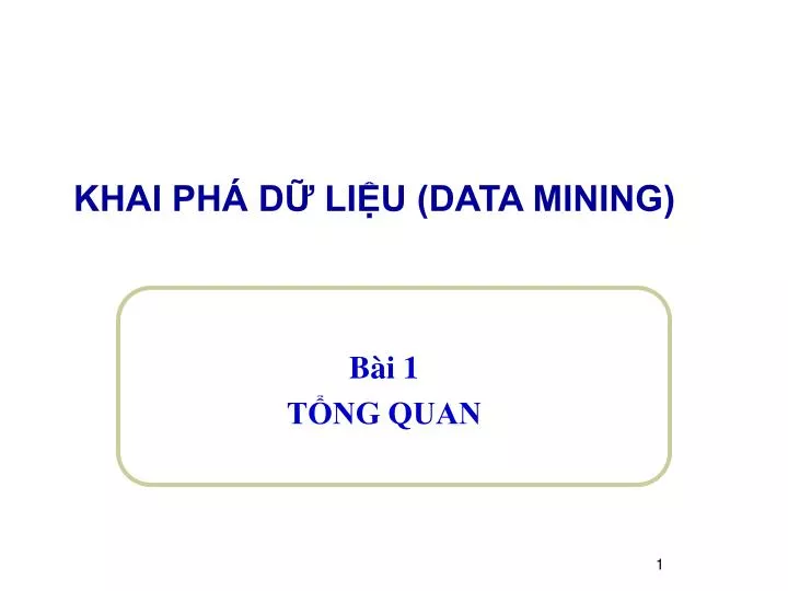 khai ph d li u data mining