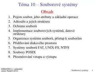 obsah