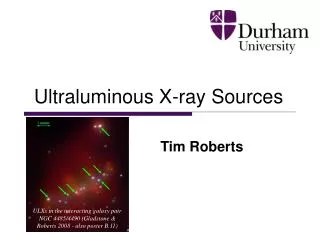 Ultraluminous X-ray Sources