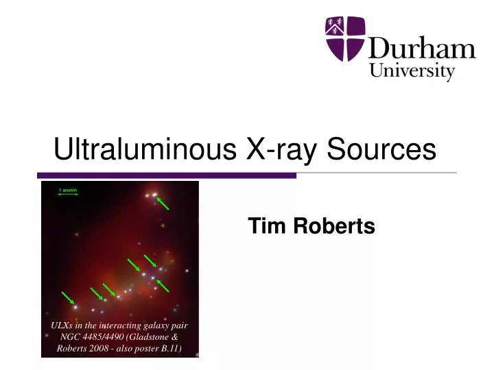 ultraluminous x ray sources