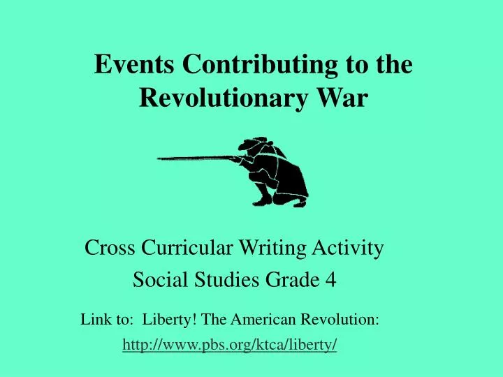 events contributing to the revolutionary war