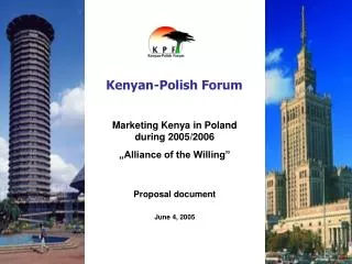 Kenyan-Polish Forum