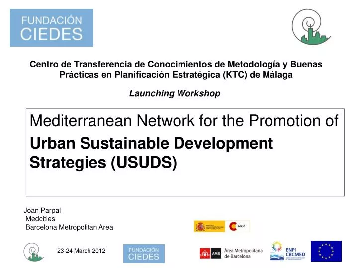 mediterranean network for the promotion of urban sustainable development strategies usuds