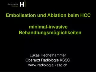 Lukas Hechelhammer Oberarzt Radiologie KSSG radiologie.kssg.ch
