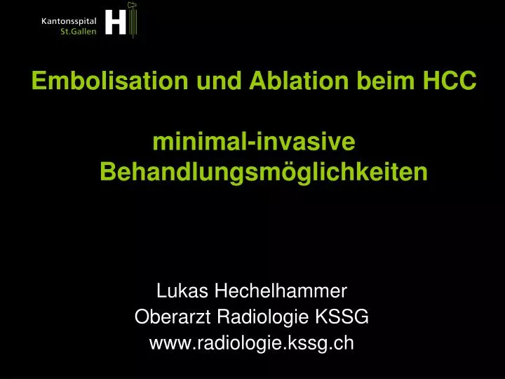 lukas hechelhammer oberarzt radiologie kssg www radiologie kssg ch