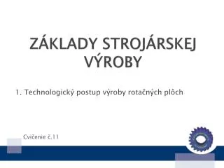 z klady stroj rskej v roby