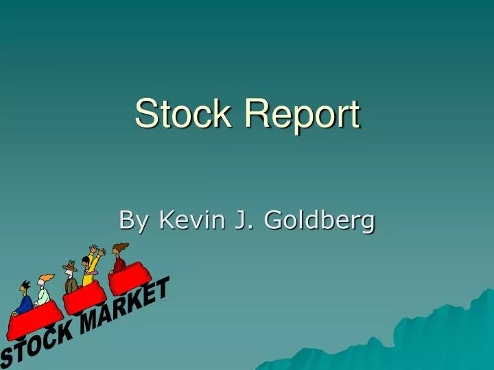 stock report