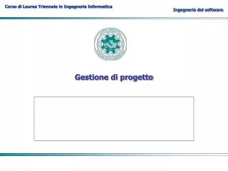 gestione di progetto