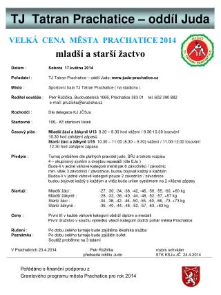 tj tatran prachatice odd l juda