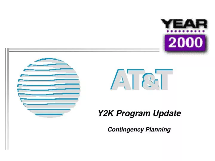 y2k program update contingency planning