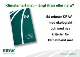 klimatsmart mat l ngt ifr n eller n ra