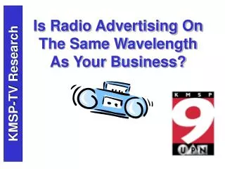 Is Radio Advertising On The Same Wavelength As Your Business?