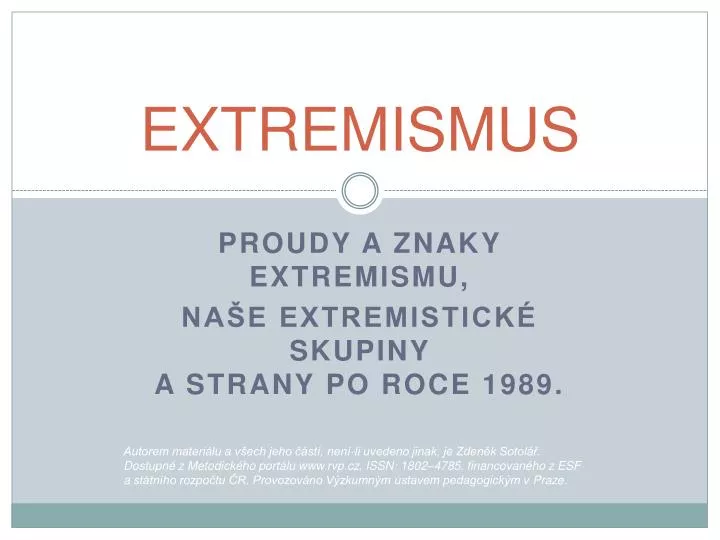 extremismus