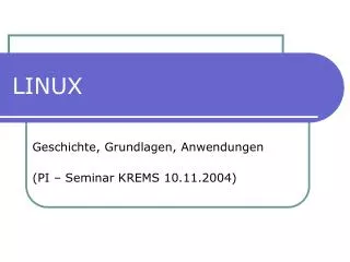 linux