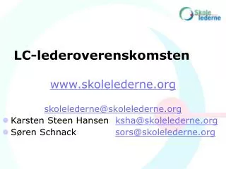 lc lederoverenskomsten