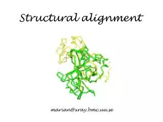 Structural alignment