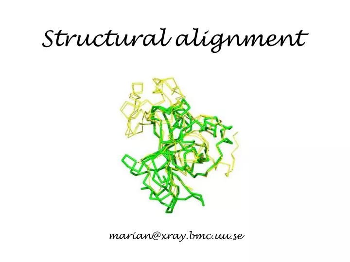structural alignment