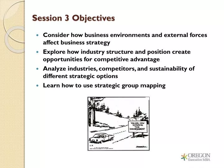 session 3 objectives