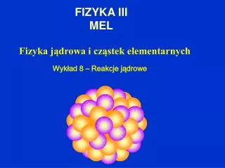fizyka iii mel