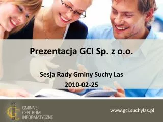 prezentacja gci sp z o o