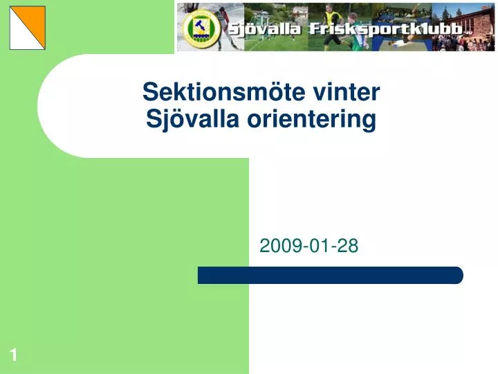 sektionsm te vinter sj valla orientering