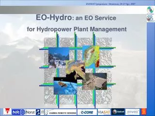 EO-Hydro : an EO Service for Hydropower Plant Management