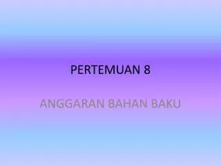 pertemuan 8