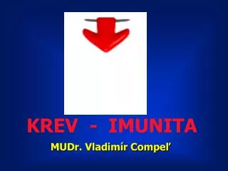 krev imunita