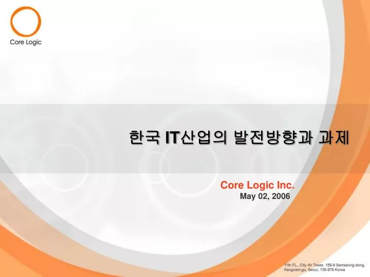 core logic inc may 02 2006