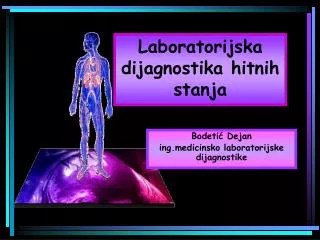 laboratorijska dijagnostika hitnih stanja