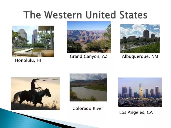 the western united states