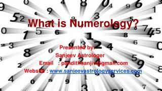 What is Numerology?