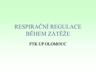 respira n regulace b hem z t e