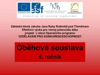 ob hov soustava 5 ro n k