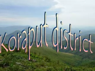 Koraput district