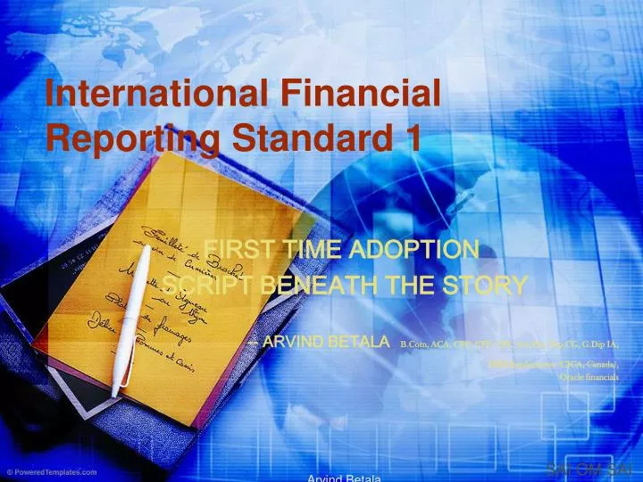 international financial reporting standard 1