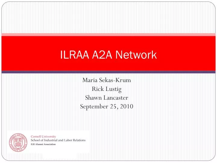 ilraa a2a network