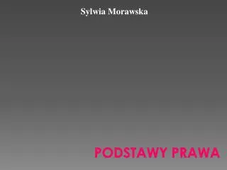 podstawy prawa