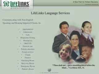 LifeLinks Language Services