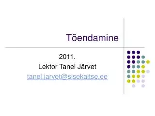 t endamine
