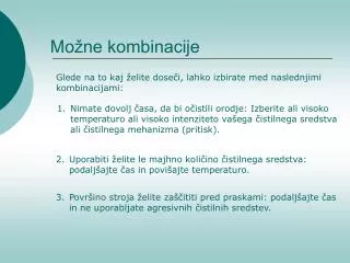 mo ne kombinacije