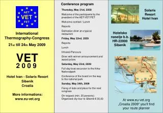 International Thermography-Congress 21 st till 24 th May 2009