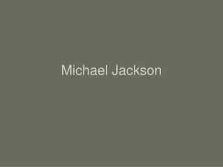 michael jackson