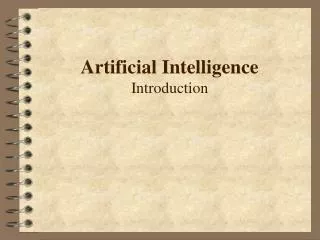 Artificial Intelligence Introduction